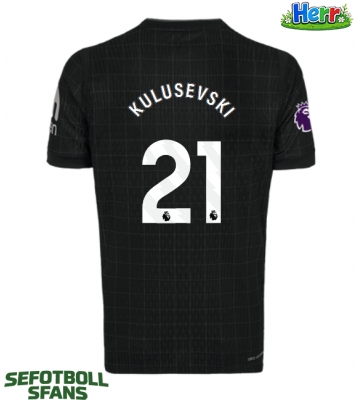 Tottenham Hotspur Dejan Kulusevski #21 Bortatröja 2025-26 Kortärmad